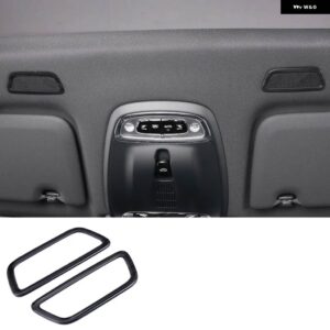 ボルボ カー アクセサリー XC60 内装ブラックチタン 装飾 フレーム 2018-2024 モデル - 2PCS