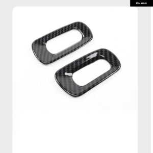 ボルボ XC40 C40 インストルメント パネル エアアウトレット 装飾 ステンレスグリッター ステッカー カー アクセサリー - 2pcs2
