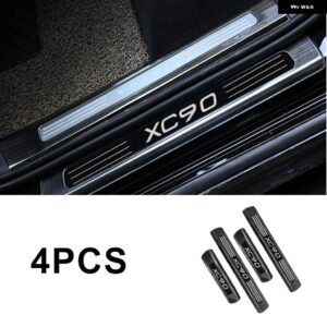ボルボ カー スタイリング XC60 XC90 S90 XC40 S60 V60 オート アクセサリー ドアウェルカム PEDA ステッカー 室内 装飾 - xc90 2015-20234