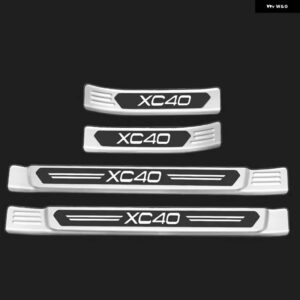 ボルボ カー スタイリング XC60 XC90 S90 XC40 S60 V60 オート アクセサリー ドアウェルカム PEDA ステッカー 室内 装飾 - xc405