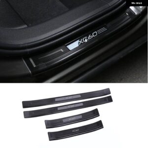 ボルボ カー スタイリング XC60 XC90 S90 XC40 S60 V60 オート アクセサリー ドアウェルカム PEDA ステッカー 室内 装飾 - xc60 2018-2023