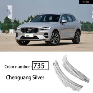 ボルボ XC60 リアルホイール フェンダー 2018-2023 スペシャルなリアドアホイール マッドガード FENDR マッドフラップガードスプラッシュカー アクセサリー - CARBON