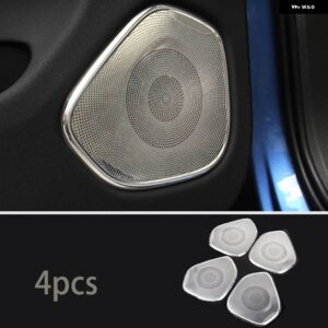 ボルボ XC60 ドア オーディオ フレーム スペシャルな オーディオ カバー 装飾 カバー カー アクセサリー ステッカー 2018-2024 - 4pcs