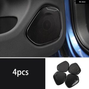 ボルボ XC60 ドア オーディオ フレーム スペシャルな オーディオ カバー 装飾 カバー カー アクセサリー ステッカー 2018-2024 - 4pcs2