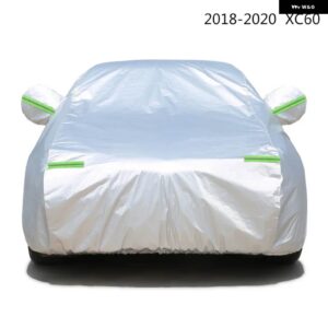 ボルボ XC60 オックス フォード 布衣類 V60 XC90 S90 XC40 S60 カバー 衣類サン シェード 2018-2022 カー アクセサリー - 2018-2022 xc60