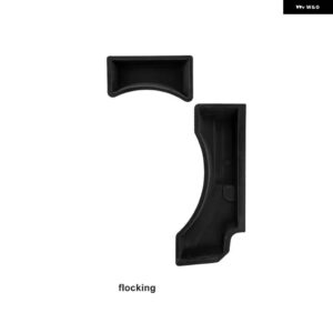 ボルボ スペアタイヤ 収納 ボックス 2018-2024 XC60 トランク 収納 ボックス 収納 ボックス カー アクセサリー - 2023 XC60 flocking