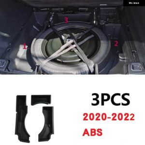 ボルボ スペアタイヤ 収納 ボックス 2018-2024 XC60 トランク 収納 ボックス 収納 ボックス カー アクセサリー - 2020-2022 xc60 ABS