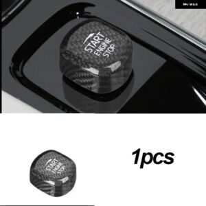ボルボ カーボン ステアリングホイール 装飾 ステッカー インテリア S60 V60 XC60 S90 V90CC XC90 カー アクセサリー - 1PCS