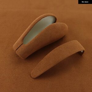 ポルシェ ギア シフト ノブカバー フレーム スエード 装飾 アクセサリー カイエン 38231 - brown