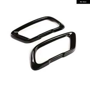 BMW テール喉 装飾 フレーム テール マフラー マフラー 出力カバー X5 G05 X6 G06 X7 G07 2019-2021 アクセサリー - Bright Black