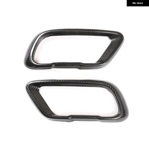 BMW テール喉 装飾 フレーム テール マフラー マフラー 出力カバー X5 G05 X6 G06 X7 G07 2019-2021 アクセサリー - Carbon Fiber