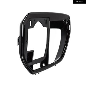 BMW フロント バンパー グリル ベース トリム カバー X6 G06 2019-2022 サイドアウター グリル フレーム - Black　Right