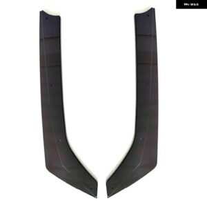 BMW リア バンパー サイドスプリッターフラップ 部品アクセサリー 3シリーズ G20 G28 2020-2022 A - Bright　black