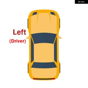 ランドローバー レンジローバー VELAR L560 フロント バンパー フォグライト カバー フレーム ABS 外装 アクセサリー LR136387 LR094993 - Left