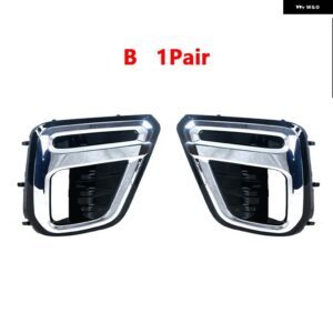 スバル フロント バンパー フォグライト ランプフレーム カバー フォレスター SK 2019-2021 FOGLIGHT フォグランプ クロー - B 1Pair