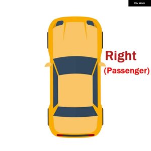 ランドローバー リア加熱ビュー ミラー ガラス ディスカバリースポーツ レンジローバー EVOQUE ジャガー F-PACE E-PACE LR048359 LR048360 - right