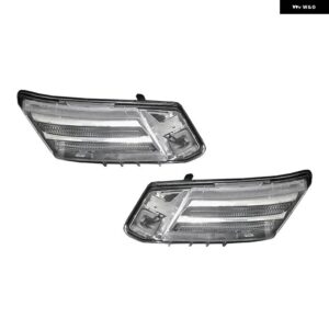 ボルボ 31290873 31290874 フロント バンパー DRL デイタイム ランニングライト ウィンカーランプ フォグランプ XC60 2009-13 - Left and Right