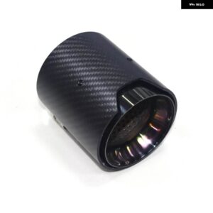 BMW 1個 M2 F87 M3 F80 M4 F82 F83 マフラーカーボンテール パイプ マフラー パイプ ヒントノズル ID 70MM - Carbon Fiber F