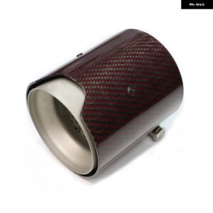 BMW 1個 M2 F87 M3 F80 M4 F82 F83 マフラーカーボンテール パイプ マフラー パイプ ヒントノズル ID 70MM - Carbon Fiber N