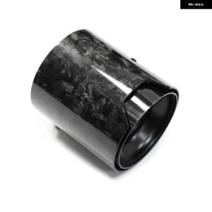 BMW 1個 M2 F87 M3 F80 M4 F82 F83 マフラーカーボンテール パイプ マフラー パイプ ヒントノズル ID 70MM - Carbon Fiber P