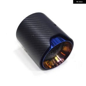 BMW 1個 M2 F87 M3 F80 M4 F82 F83 マフラーカーボンテール パイプ マフラー パイプ ヒントノズル ID 70MM - Carbon Fiber C