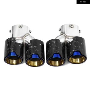 BMW カーボン排気先端 G20 G21 M340I 2019-22 3シリーズ デュアル M パフォーマンス XHAUST 排気 システム MPE ノズル - Carbon Fiber K