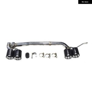 BMW クワッド排気先端 F30 F31 320I 330I 328I 2017-2019 M3 ルックテール パイプ マフラー先端ノズル排気 システムヒント - Carbon Fiber A 48mm