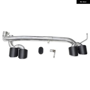 BMW クワッド排気先端 F30 F31 320I 330I 328I 2017-2019 M3 ルックテール パイプ マフラー先端ノズル排気 システムヒント - Carbon Fiber B 48mm