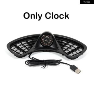 BMW ダッシュボード 水温時間エア アウトレット 多機能 OBD レトロフィット時計内装部品 ミニクーパー R55 R56 - Only Clock