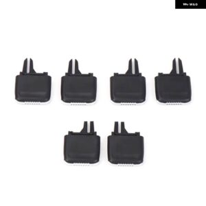 ポルシェ カイエン 2010 2011 2012-2017 4/6個 フロント エアコン アウトレット A/C 空調 ベントタブクリップリペアキット - 6pcs