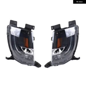 テスラ LED フロント バンパー フォグランプ アセンブリ FOGLIGHT DRL モデル S 2012-2015-20 米国 バージョン - 1 Pair