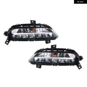 ポルシェ パナメーラ 2010-13 車 LED フロント バンパー デイタイム ランニングライト DRL フォグライト ランプ 970631081 - 1 Pair