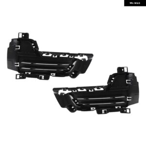 BMW フロント バンパー フォグランプ グリル トリム フォグライト フレーム カバー マットトリミング 51117303113 51117303114 X5 F15 2014 2015-2018 - 1 Pair Grill Cover