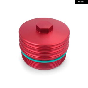 BMW オイル フィルター カバー 合金 エンジン オイル フィルター ハウジング N20 N26 N51 N52 N53 N54 N55 Z4 - Red