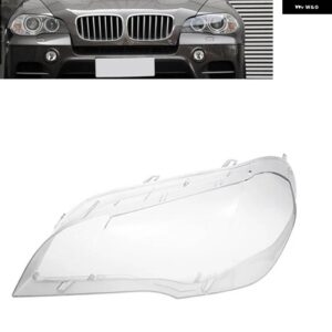 BMW クリア ヘッドライト レンズ カバー 交換用 ヘッドライト ランプ- X5 E70 2008-2013 - Silver