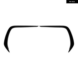 スバル フロントバンパー スポイラー スプリッターカバー フォグライト トリム カナード BRZ 2021-2024 - Glossy Black