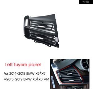BMW フロント ダッシュボード エアコン ベント アウトレット グリル パネル カバー X5 F15 2014-2018 X6 F16 LHD - black　left