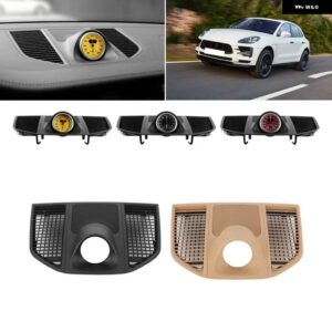 ポルシェ 95B858189C ダッシュ時計カバー ベゼル ダッシュボード パネル トリム フィット マカン 2014-2020 - beige