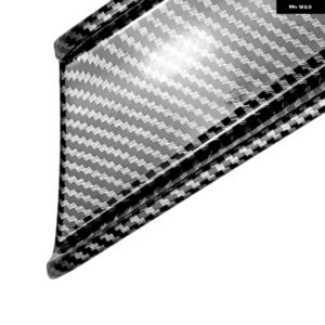 BMW フロント バンパー サイド エアベント トリム カバー 4シリーズ G22 G23 M スポーツ 2020-2024 フォグライト ランプフードインテーク フレーム カナード - Carbon Fiber Look