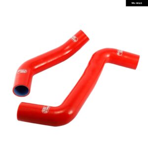 スバル シリコン ラジエーター 冷却ホースキット インプレッサ GG/GD/GB 2.0 STI VER7/8/9 WRX 2000-2009 - Red