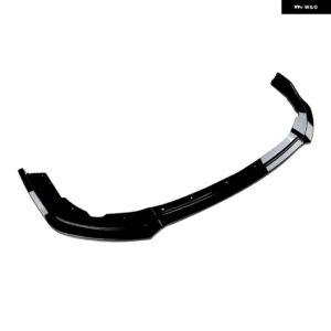 スバル フロント バンパー スポイラー リップ インプレッサ WRX STI 2011-14 カーボンルック/グロスブラック車アンダースプリッタ - Glossy　Black