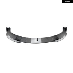 BMW フロント バンパー スポイラー リップ 5シリーズ E60 E61 525I 530I 540I 550I M スポーツ 2004-2010 カーボンルック/グロスブラックスプリッター - Carbon Fiber Look