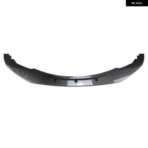 BMW フロント バンパー スポイラー スプリッターリップ 1シリーズ F20 F21 M スポーツ 2011-2015 118I 120I カーボンルック/グロスブラック下ブレード - Carbon Fiber Look