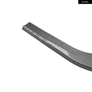 スバル フロント バンパー スポイラー リップ WRX STI VB 2022-2025 セダン 4ドアカーボンルック/グロスブラックアンダース - Carbon　Fiber　Look