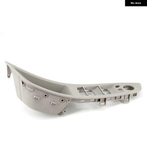BMW 5シリーズ F10 F11 F18 520 523 525 535 2010-2017ドアハンドル アームレスト パネル 内窓スイッチ ボタン カバー 左ドライバー - GRAY