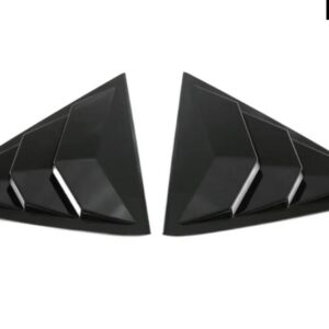 スバル ABS リアウィンドウシャッター トリム カバー カーボン黒車 外装 スタイリング 2023-2024 - black