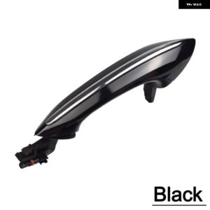 BMW 1X ブラック外側外側外側コンフォートアクセスドアハンドルセット 5 6 7シリーズ F07 F10 F11 F06 F12 F13 F01 F02 51217231931