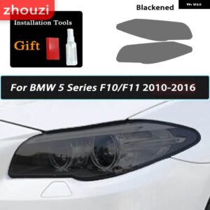 BMW スモークブラック TPU ステッカー ヘッドライト フィルム F40 F22 F44 F30 F31 G20 F34 F32 F36 F10 G30 F06 F07 F12 F01 G11 - F10 11 10-16