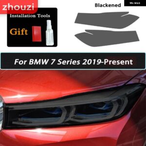 BMW スモークブラック TPU ステッカー ヘッドライト フィルム F40 F22 F44 F30 F31 G20 F34 F32 F36 F10 G30 F06 F07 F12 F01 G11 - The 7 19-On
