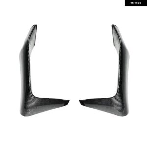 BMW フロント フォグランプ カバー 3シリーズ 4シリーズ F80 F81 F82 F83 M3 M4 2014-2020 カナード バンパー サイド スポイラー スプリッターカーボン - Carbon Look B